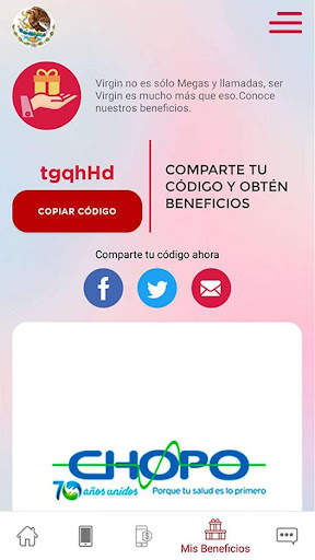 Virgin Mobile México स्क्रीनशॉट 4