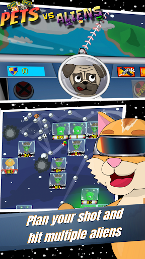 Pets vs Aliens : Bricks and Balls screenshot 2