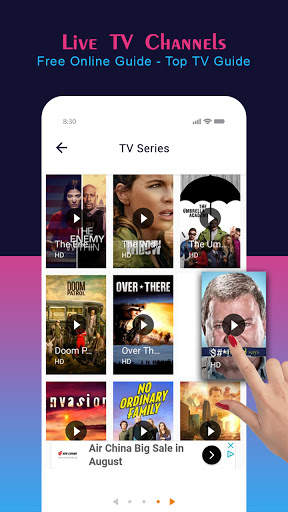 Live TV Channels Free Online Guide screenshot 5