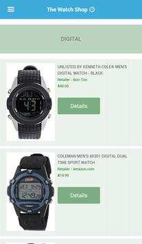 Watch Shop screenshot 1