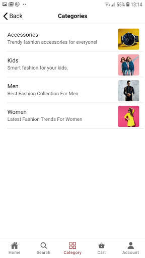 New Urban Style - Fashion For Men, Women & Kids screenshot 2