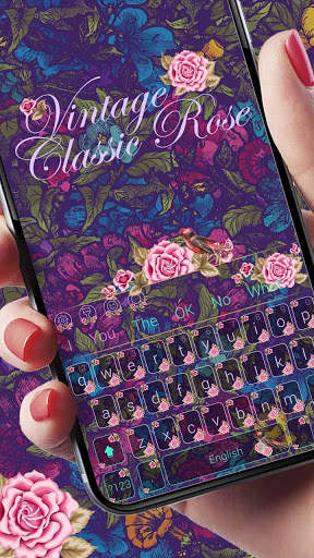 Vintage Classic Rose Keyboard screenshot 3