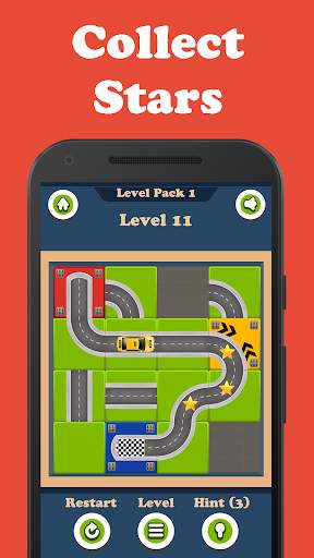 Unblock Taxi Slide Tile Puzzle screenshot 1