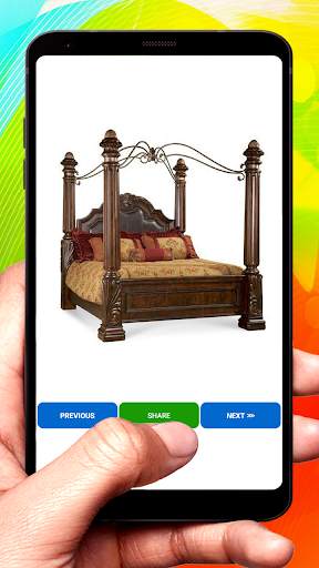 Wooden Designer Bed скриншот 5