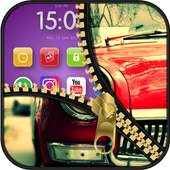 Car ZipperScreen Racing Locker 5