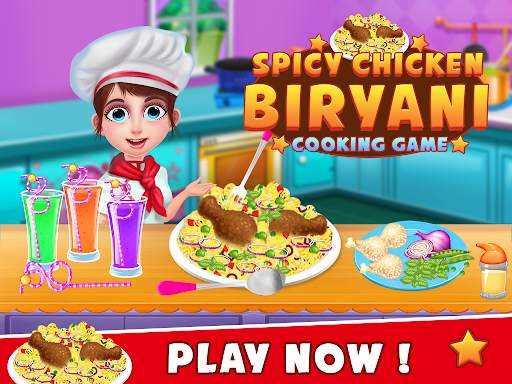 Chicken Biryani Cooking Game screenshot 1