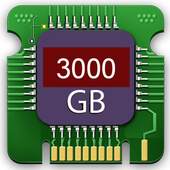 3000 GB Storage Space Cleane NEW 3.0