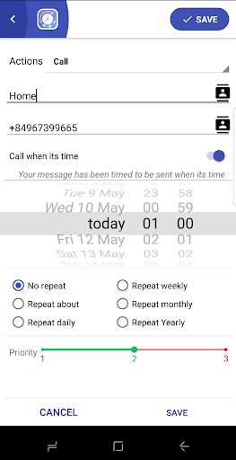 Phone Schedule - Call, SMS, Wifi screenshot 4