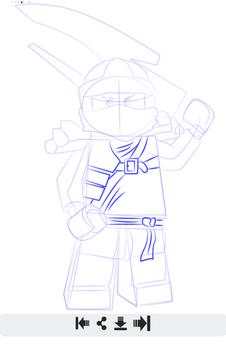 How to Draw Lego Ninjago screenshot 7