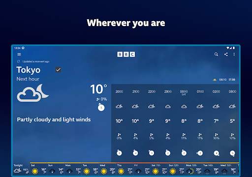 BBC Weather screenshot 13