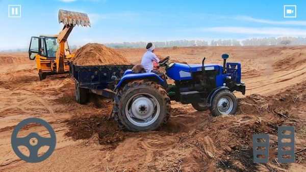 Tractor Trolley: Heavy Cargo Tractor Farming screenshot 3