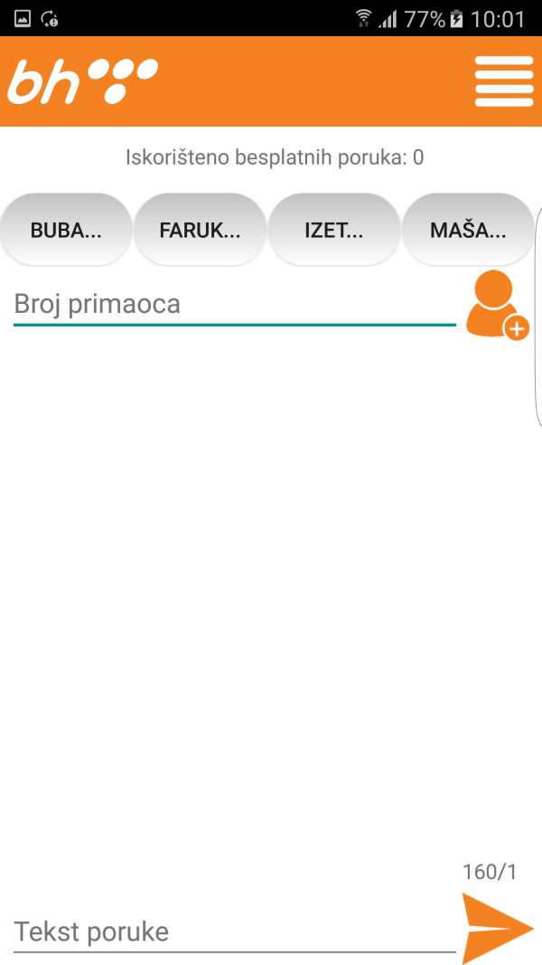 Web SMS screenshot 5