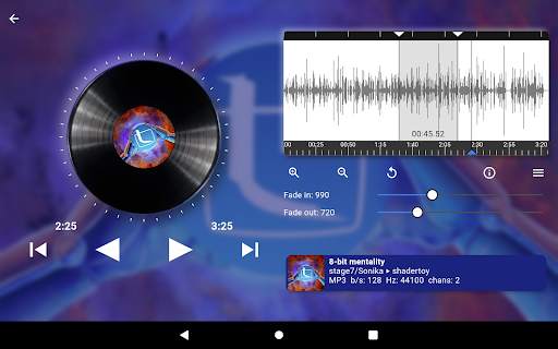Audio Visualizer Music Player screenshot 10