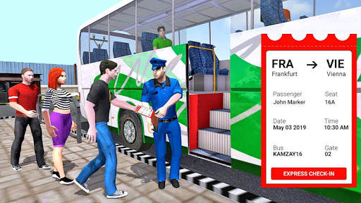 Offroad Bus Driving Games 2019 screenshot 1