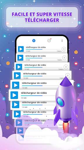 Video Downloader Pour Facebook, Instagram, Twitter screenshot 1