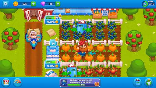 Mega Farm — Idle Tycoon Clicker & Merge Simulator screenshot 5
