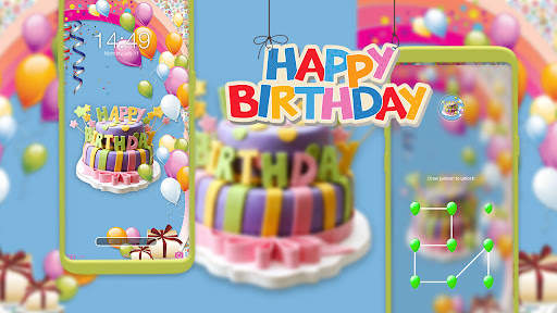 Happy Birthday Launcher Theme screenshot 4