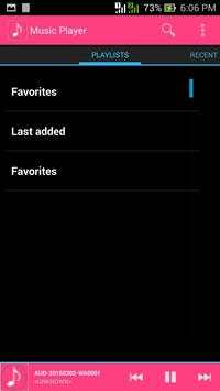 Music Player For Song screenshot 1