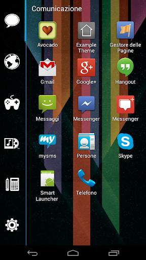 Full transparent theme for Smart Launcher screenshot 2
