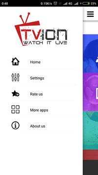 Pakistani TV channels Free - TVION 4 تصوير الشاشة