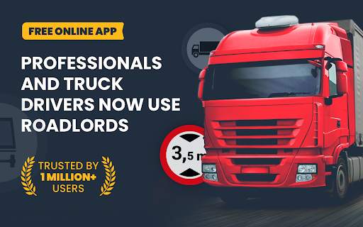 RoadLords - Free Truck GPS Navigation screenshot 1