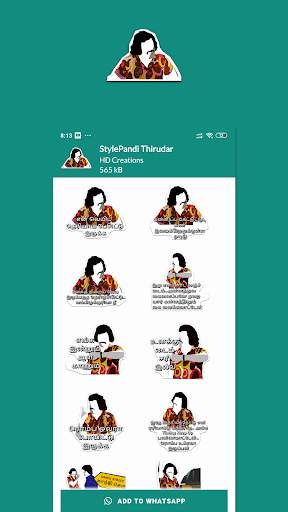 Thalaivar Stickers|Tamil Sticker|WhatsApp Stickers screenshot 5