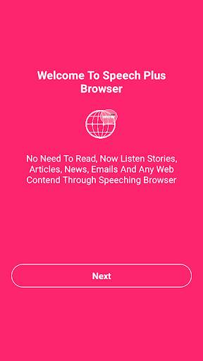 Speech Plus Browser - Listen Any Web Content screenshot 2