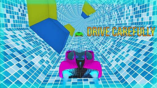 Free Car Driving: Tunnel Rush Game screenshot 2