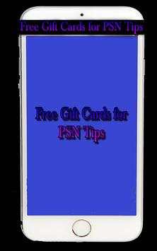Free Gift Cards for PSN Tips screenshot 1