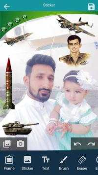 Pak Defence Day Photo Frames-Pak Army Photo Editor screenshot 1