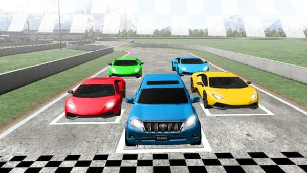 Car vs Prado 3D Simulation - Racing Game screenshot 6