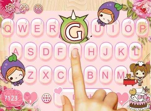 Cute Sweet Pink Love Keyboard screenshot 4