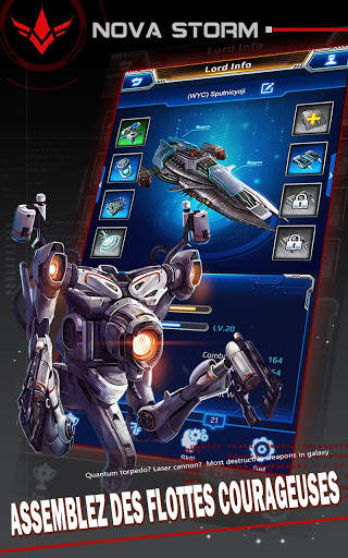 Nova Storm: Empire [Jeu de guerre Cosmic Strategy] screenshot 3