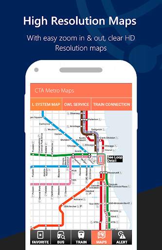 Chicago CTA Transit App: CTA Bus Tracker screenshot 1