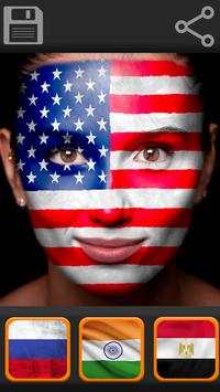 Flag Face App screenshot 1