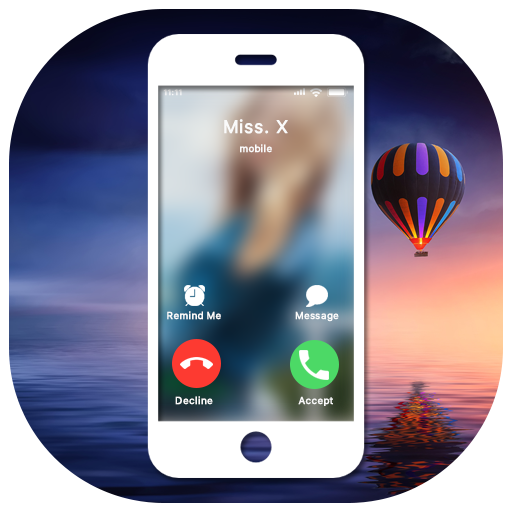 Phone X Full i Call Screen With Dialer иконка
