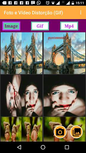 Foto Vídeo Efeitos Distorção screenshot 2