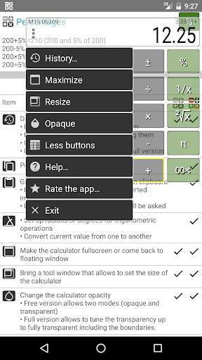 Floating Calculator Free screenshot 2