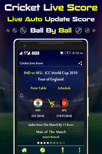 Match Live Score screenshot 1