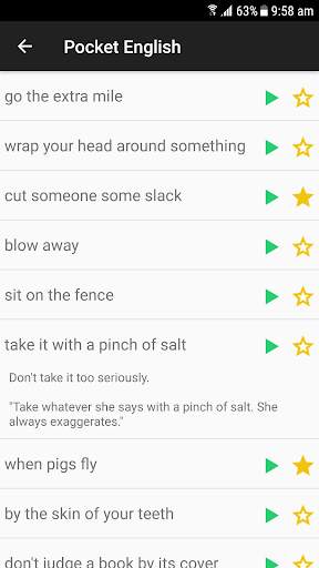 Pocket English screenshot 5