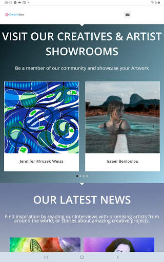 CreativInn - Art News and more screenshot 10
