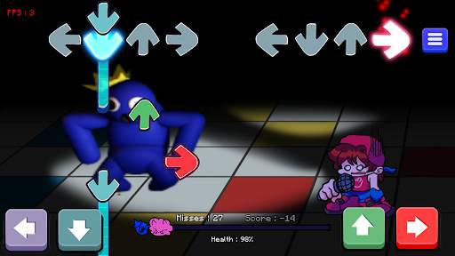 Rainbow FNF Mod screenshot 2