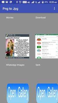 Png jpg converter multiple files support screenshot 2