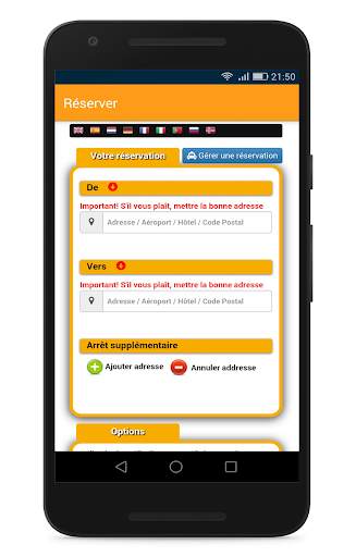 NavetteExpress : Service de navette aéroport taxi screenshot 3