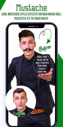 Man Hair Style Photo Editor screenshot 4