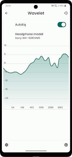 Wavelet: headphone specific EQ screenshot 2