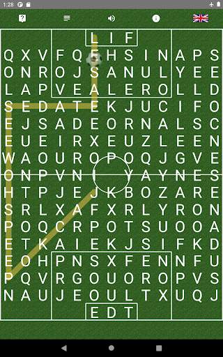 Words search: Verbal Football screenshot 8
