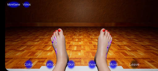 Woman feet 3D screenshot 5