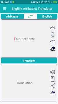 English Afrikaans Translator скриншот 2