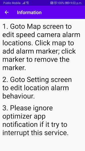 Speed Camera Alarm screenshot 5